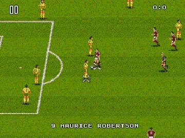 European Club Soccer (Europe) screen shot game playing